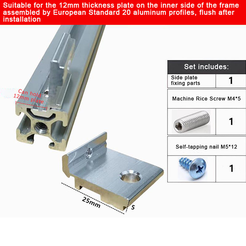 3D Printer Enclosure Frame - 2020 3030 4040 Aluminum Bracket Kit​