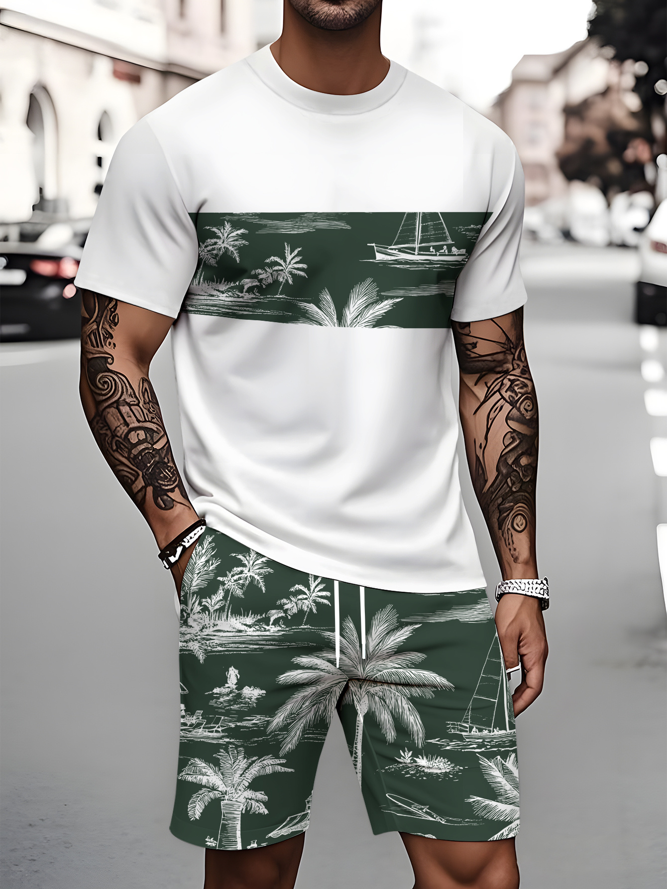 3D Printing Kpop - 2026 Summer Fashion T-Shirt and Shorts