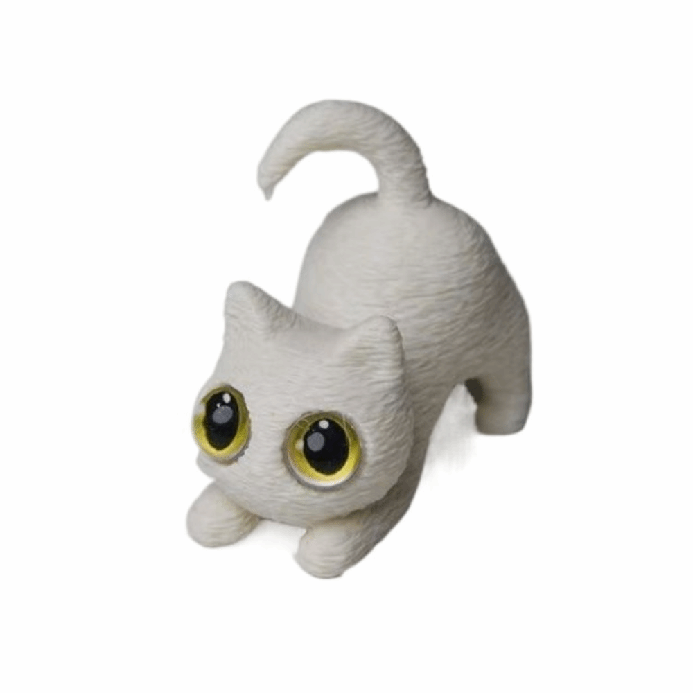 3D Printing Idea - PLA Halloween Cat Anime Figure Model