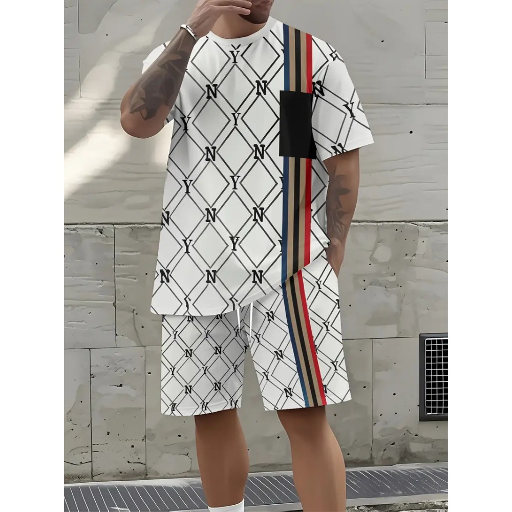 3D Printing Kpop - 2026 Summer Men's Clothing Letter Print