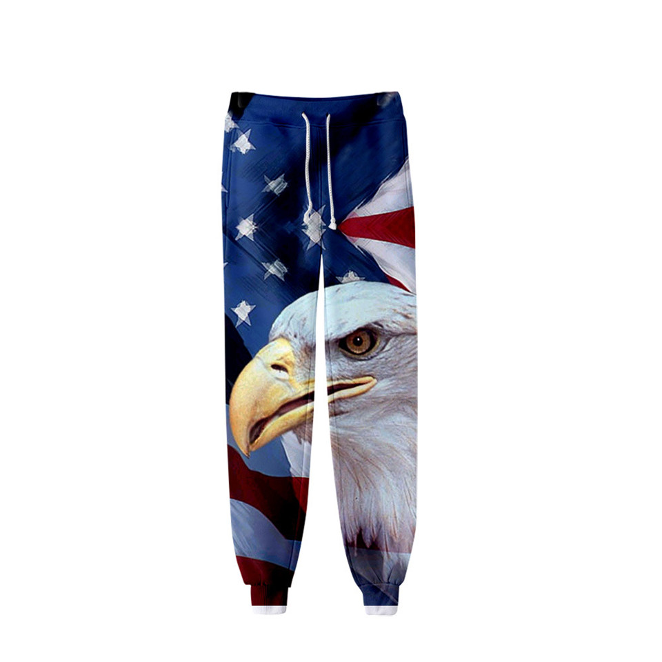 3D Printing Usa - USA National Flag 3D Printed Sweatpants