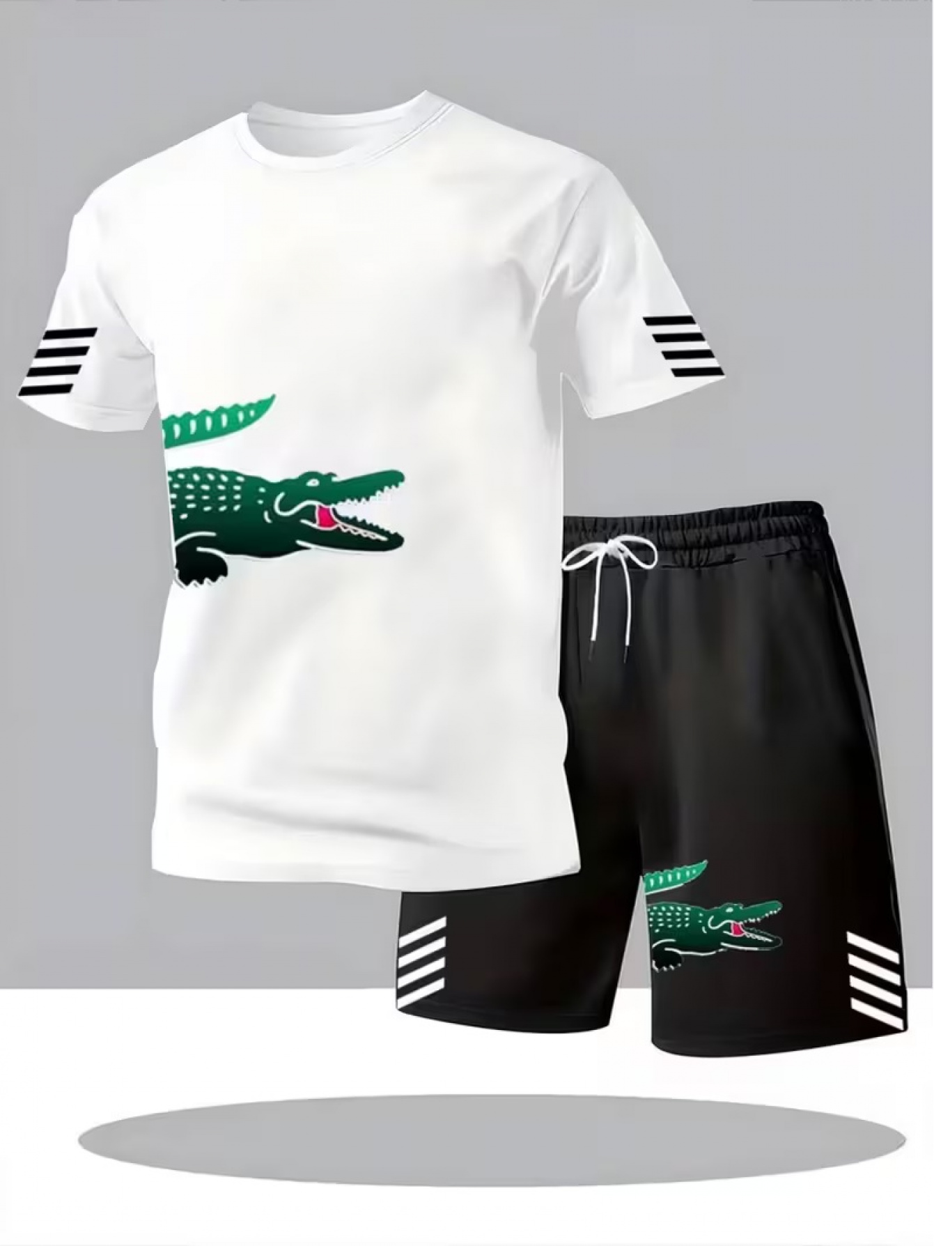2026 Hot Sale Men's Short-slee - 3D Printing Kpop 评论和价格