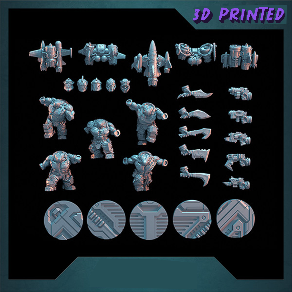 Rocket Orcs  Armour Miniature, - 3D Printing Idea 评论和价格