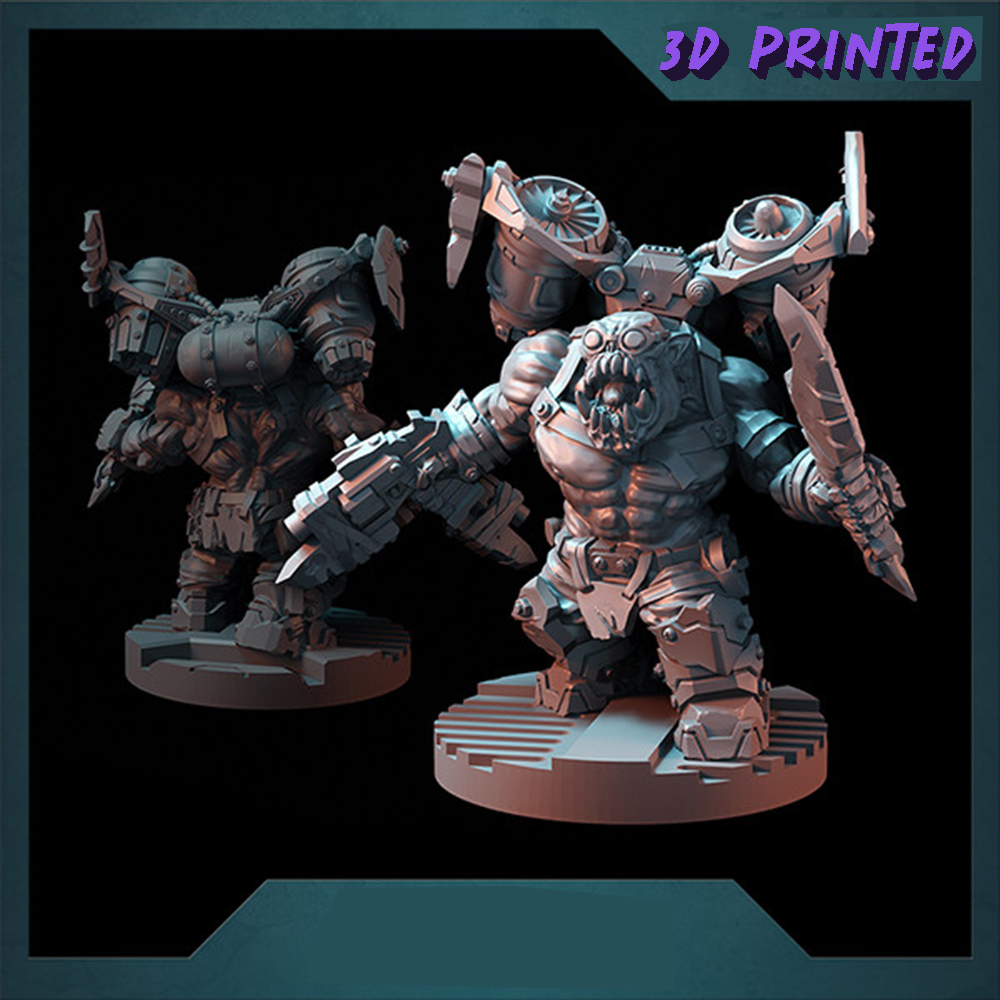 Rocket Orcs  Armour Miniature, - 3D Printing Idea 评论和价格