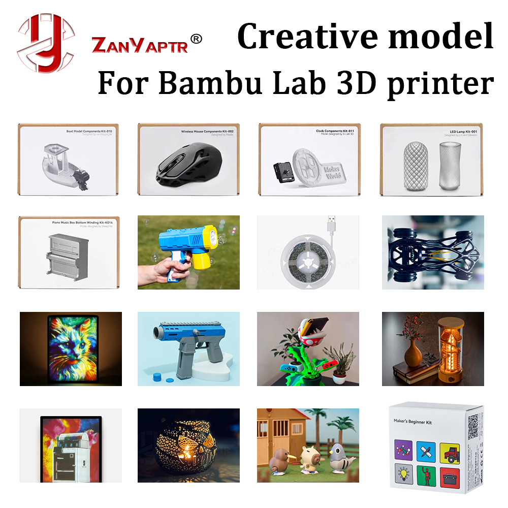 For Bambu Lab DIY Creative Mod - 3D Printing Bambu 评论和价格
