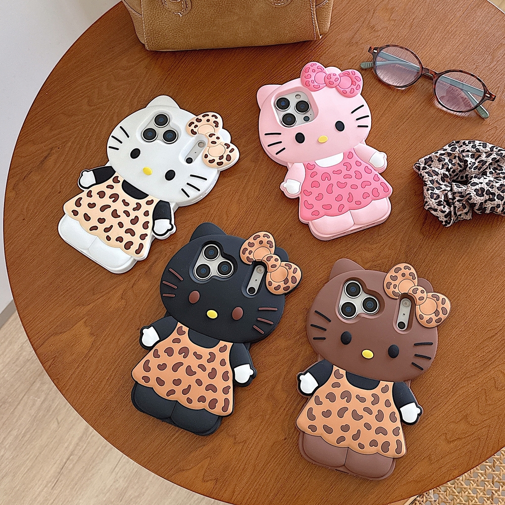 Sanrio 3D Leopard Print HelloK - 3D Printing Iphone 评论和价格