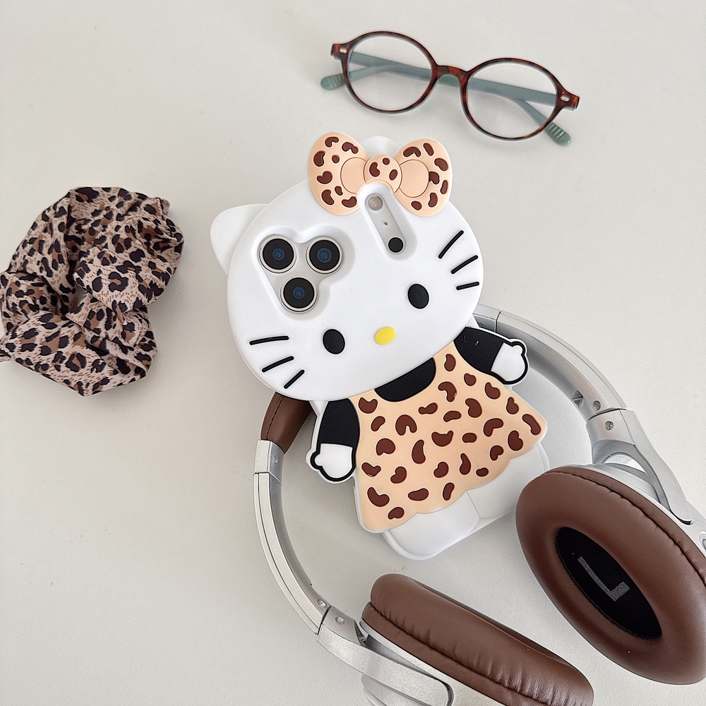 Sanrio 3D Leopard Print HelloK - 3D Printing Iphone 评论和价格