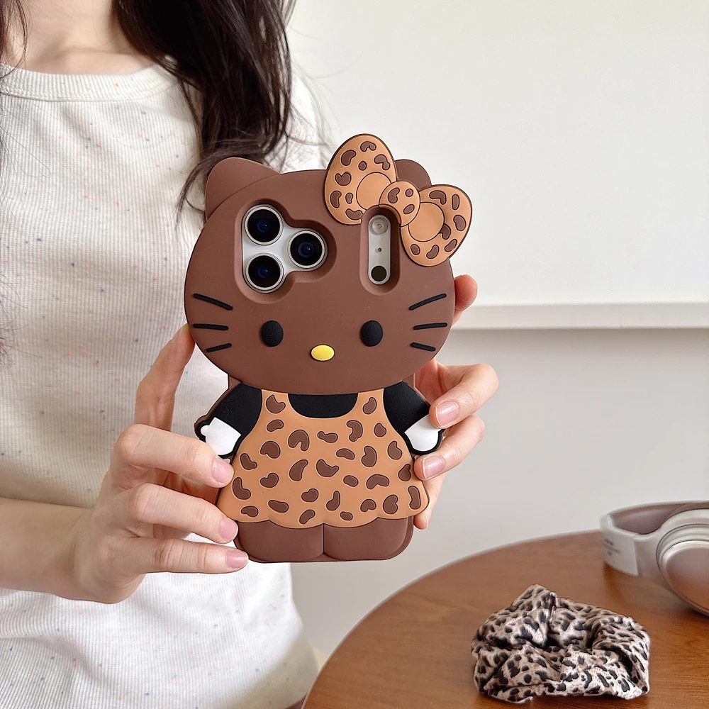 Sanrio 3D Leopard Print HelloK - 3D Printing Iphone 评论和价格