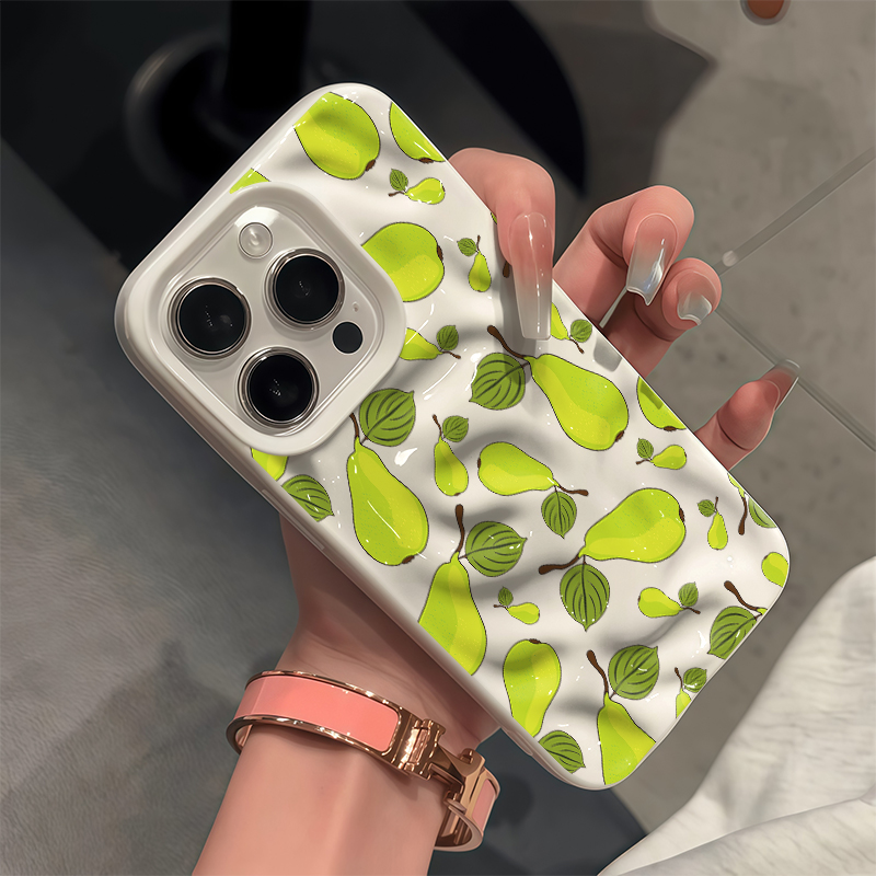 Fruits Pear Print Phone Case F - 3D Printing Iphone 评论和价格