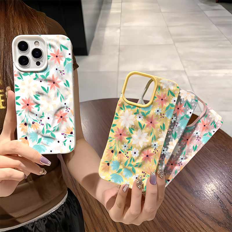 Leaves Flower Print Phone Case - 3D Printing Iphone 评论和价格