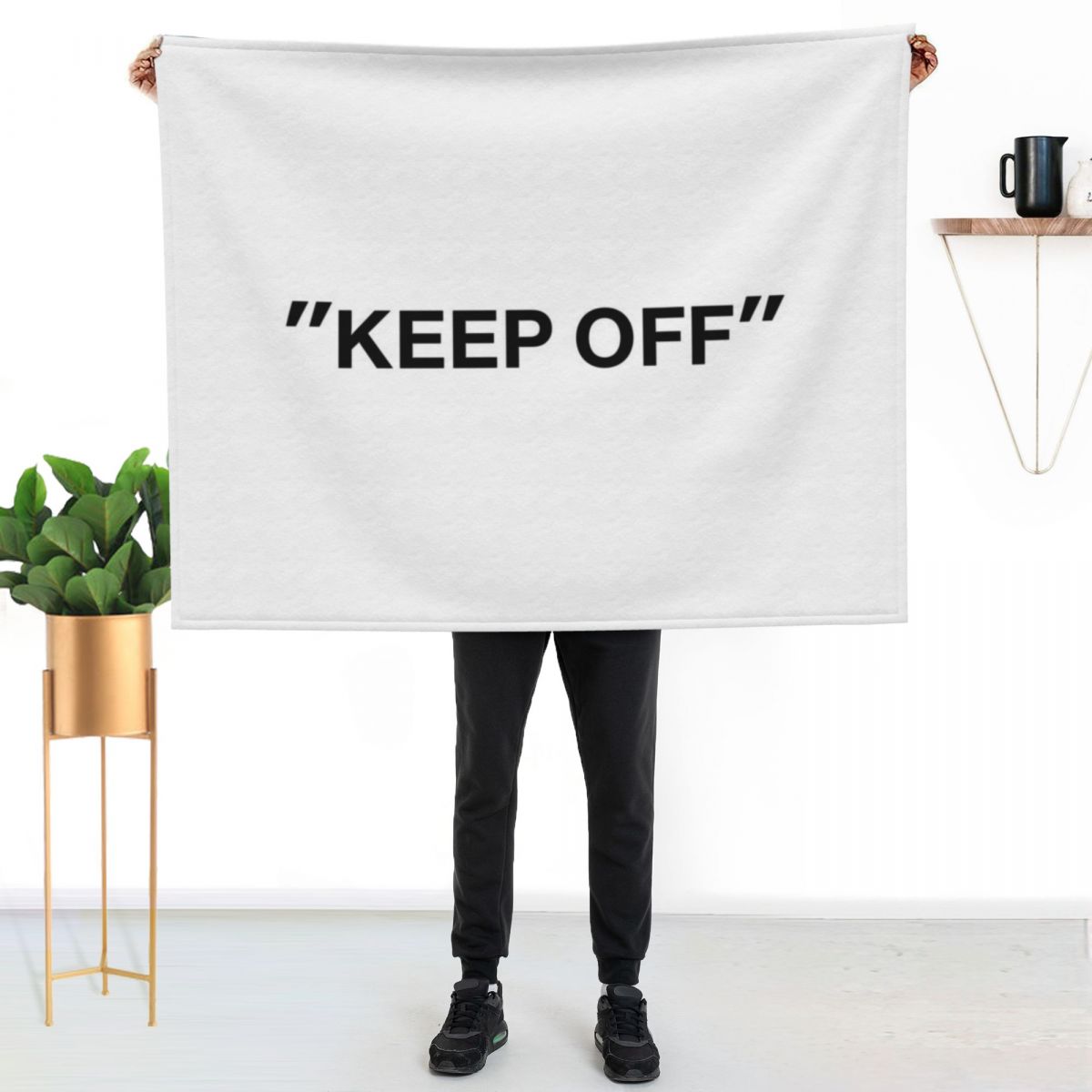 KEEP OFF Quotation Throw Blank - 3D Printing Quotation 评论和价格