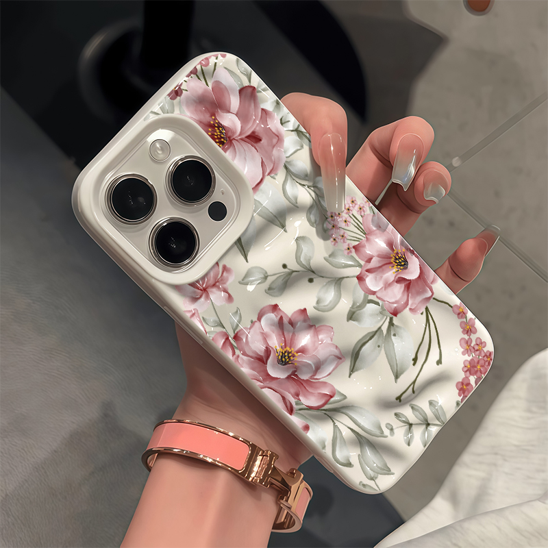 Luxury Flower Print Case For i - 3D Printing Iphone 评论和价格
