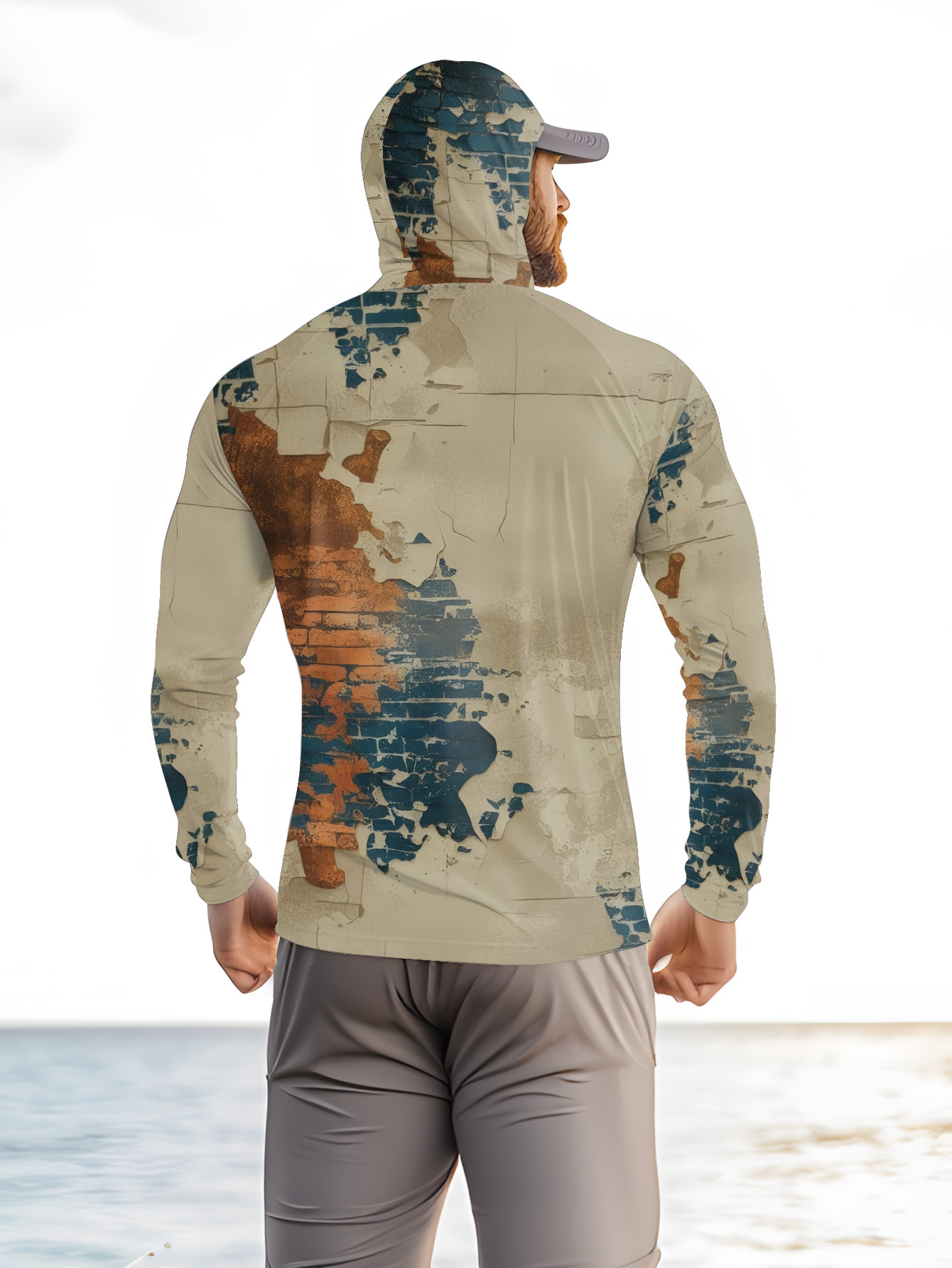 2026 Summer New Men's Long-Sle - 3D Printing Kpop 评论和价格