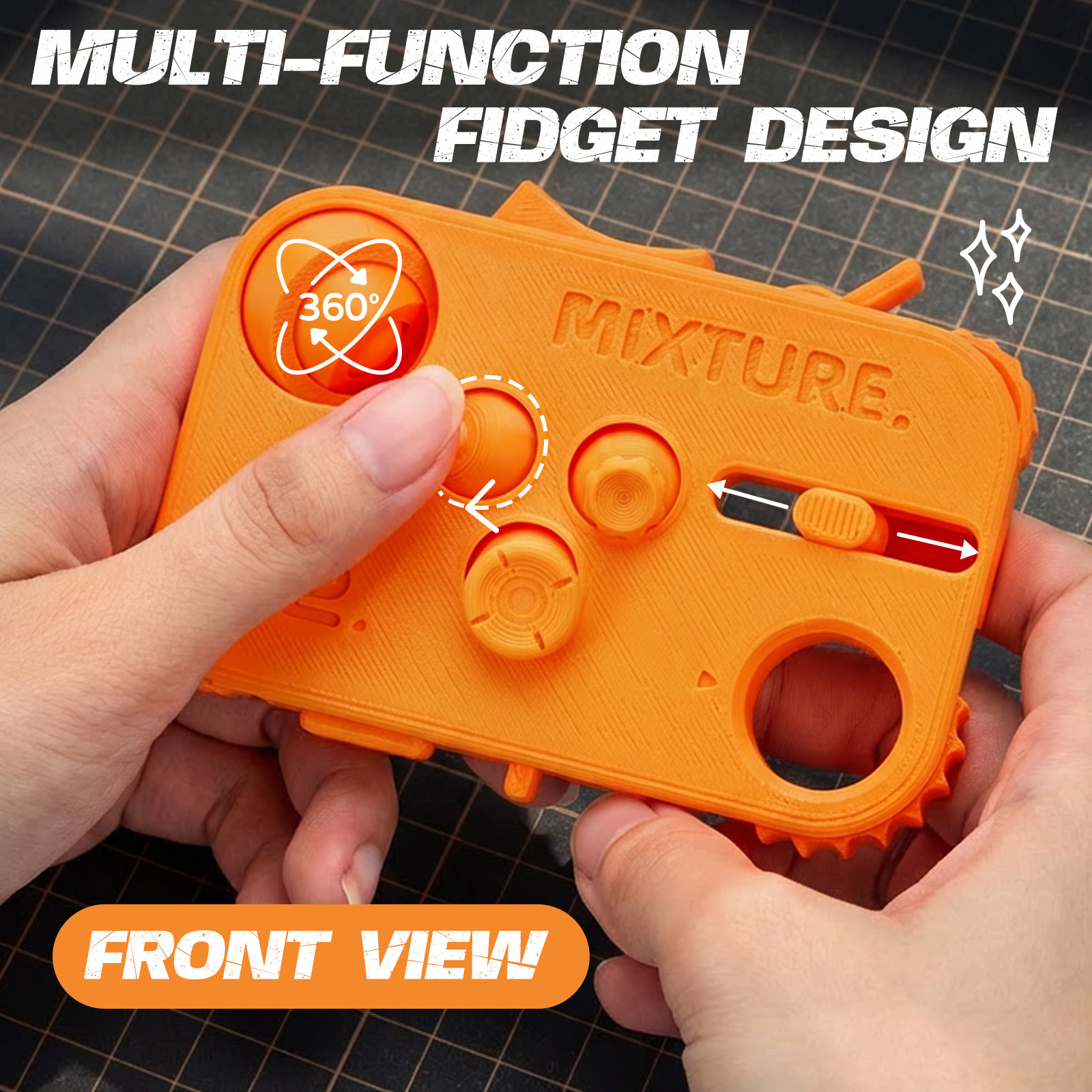 12-in-1 Stress Relief Toy 3D P - 3D Printing Idea 评论和价格