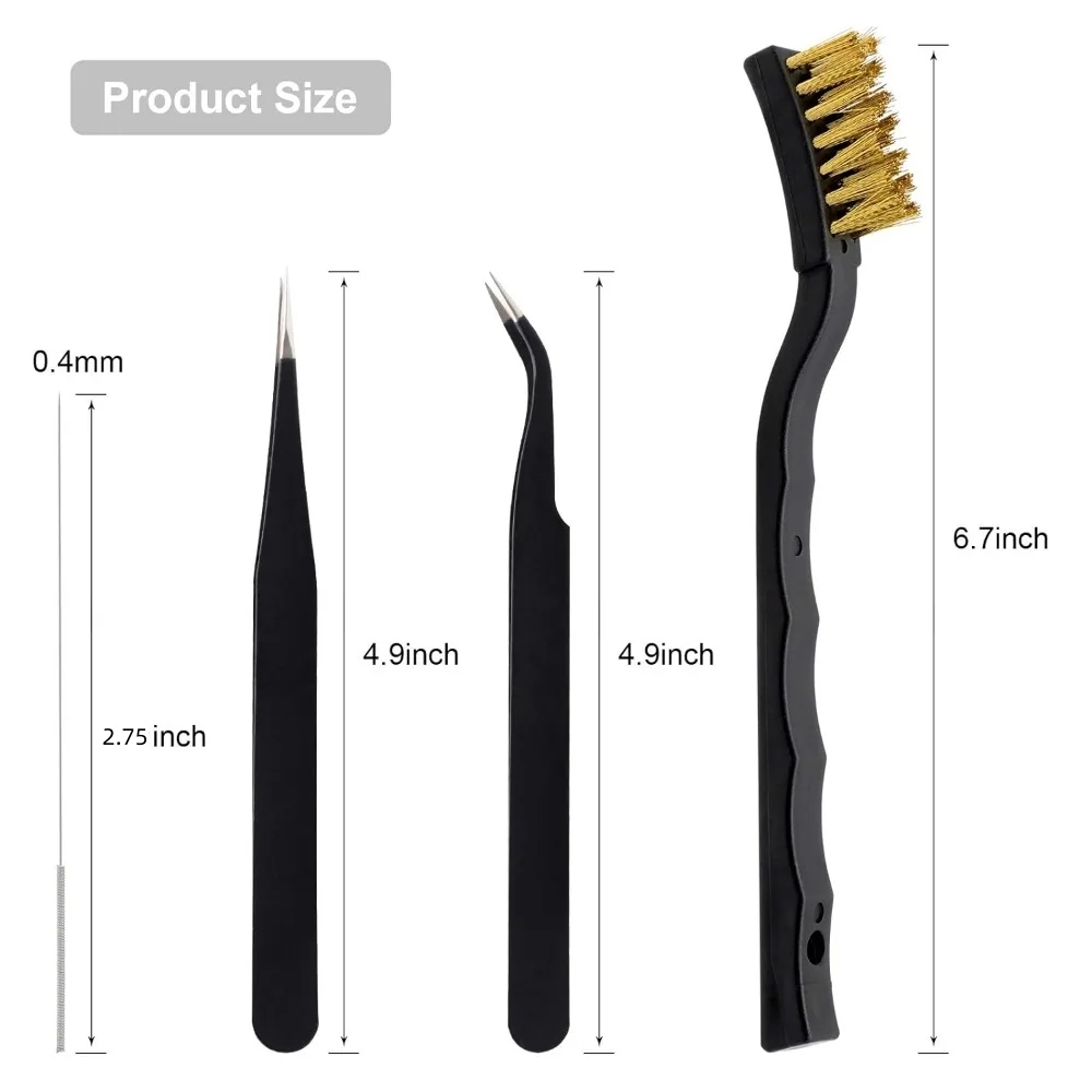 3D Printer Nozzle Cleaning Kit - 3D Printing Grinder 评论和价格