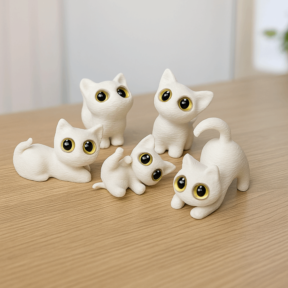 PLA Halloween Cat Anime Figure - 3D Printing Idea 评论和价格