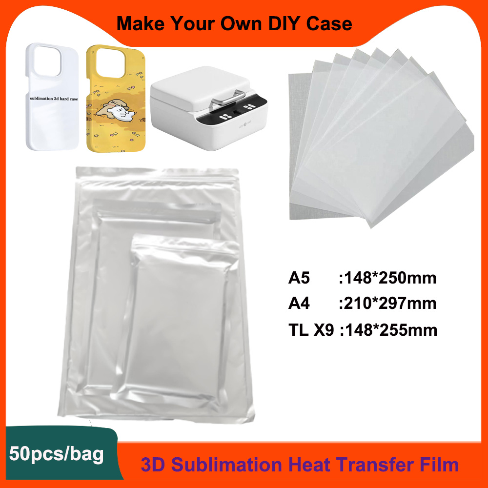 HTVRONT 3D Blank Film Sublimat - 3D Printing Iphone 评论和价格