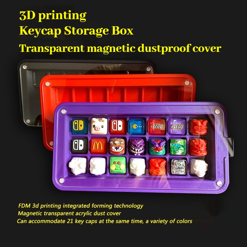 3d Printed Keycap Storage Box  - Enclosure 3D Printing 评论和价格