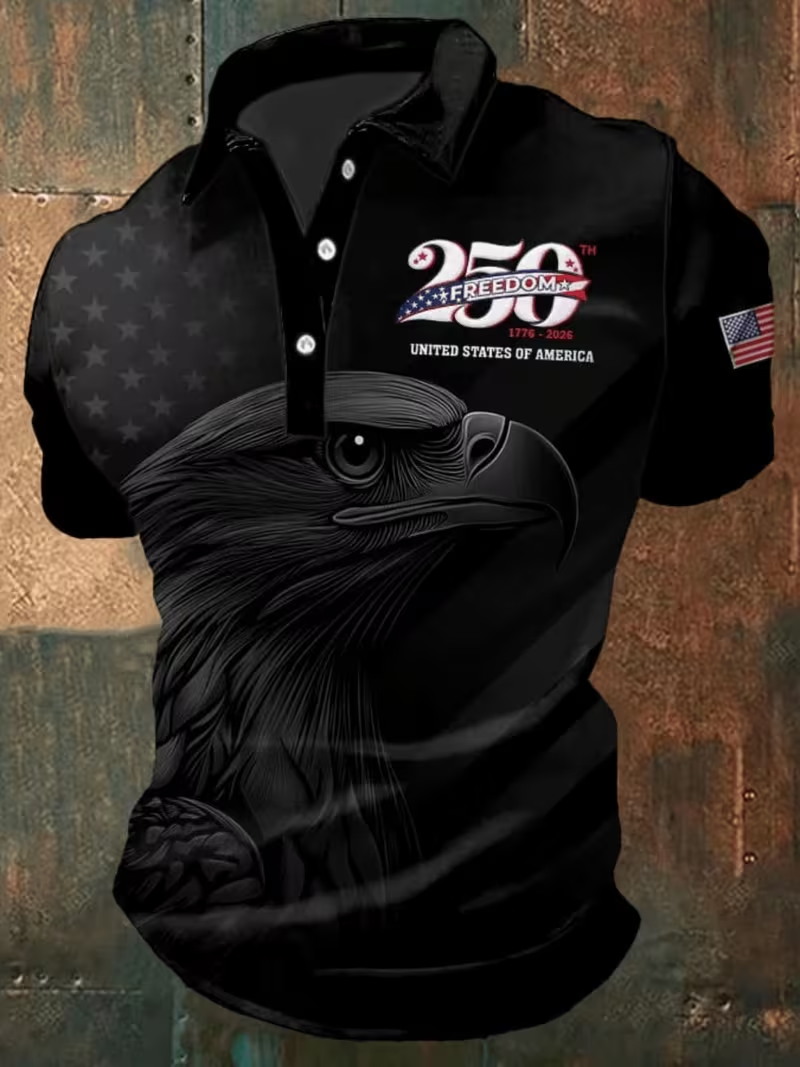 American Revolution Polo Shirt - 3D Printing Usa 评论和价格