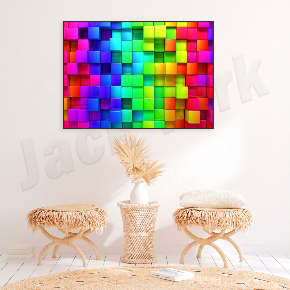 Multicolor bright abstract pai - 3D Printing York 评论和价格