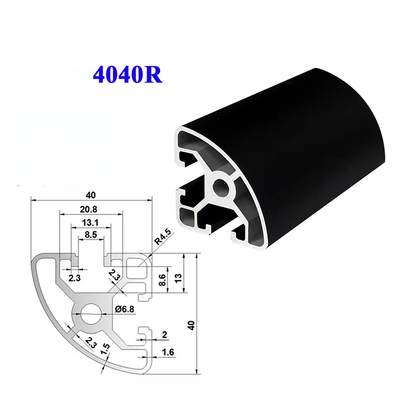 1PCS 4040R Aluminum Profile Eu - 3D Printer Enclosure Frame 评论和价格
