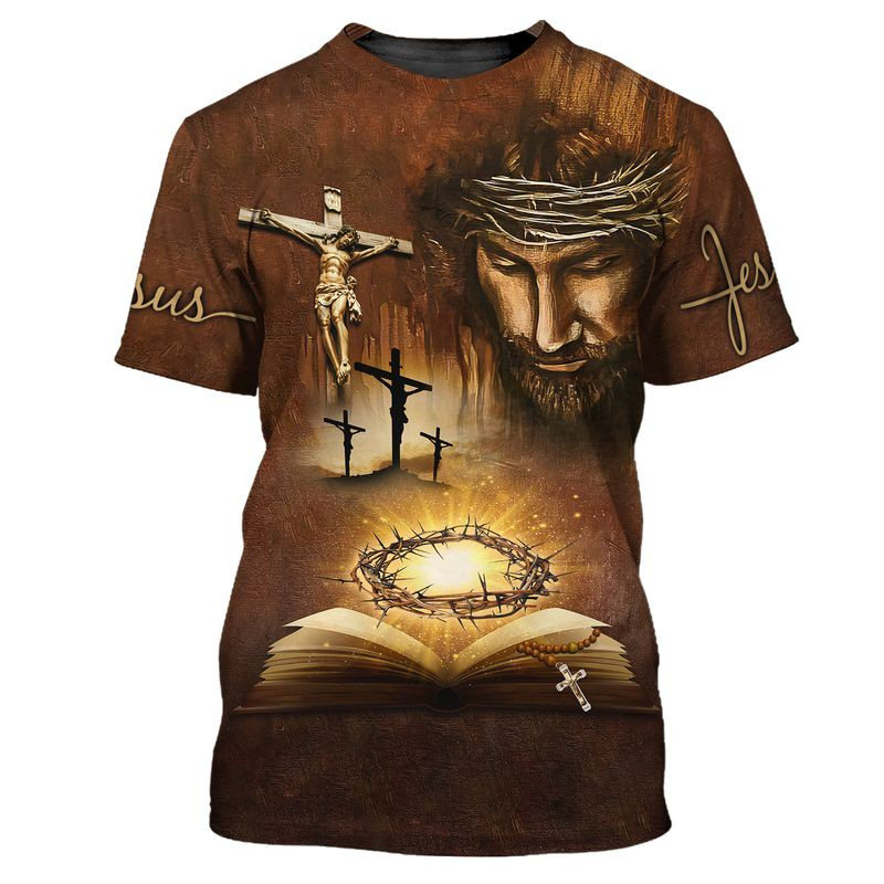 Jesus Christ T-shirt Men Women - 3D Printing Usa 评论和价格