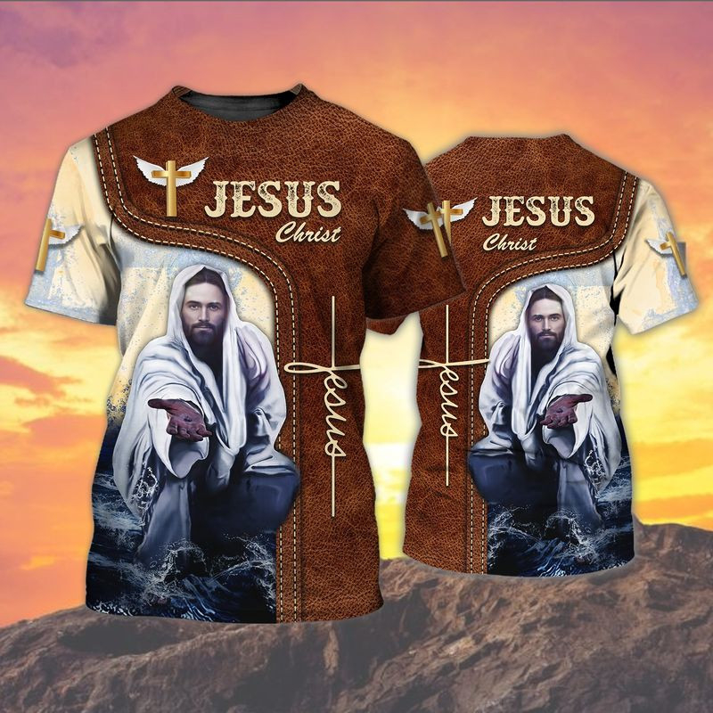 Jesus Christ T-shirt Men Women - 3D Printing Usa 评论和价格