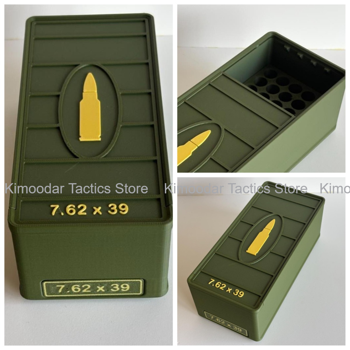 3D Printing 7.62 Bullet Storag - Enclosure 3D Printing 评论和价格