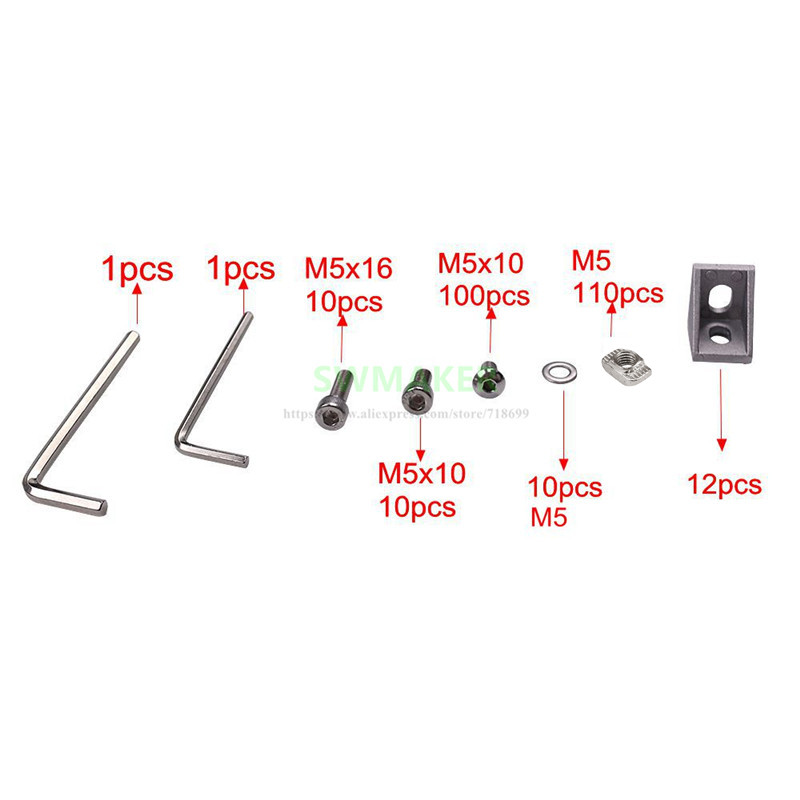 1 set AM8 3D Printer Aluminum  - 3D Printer Enclosure Frame 评论和价格