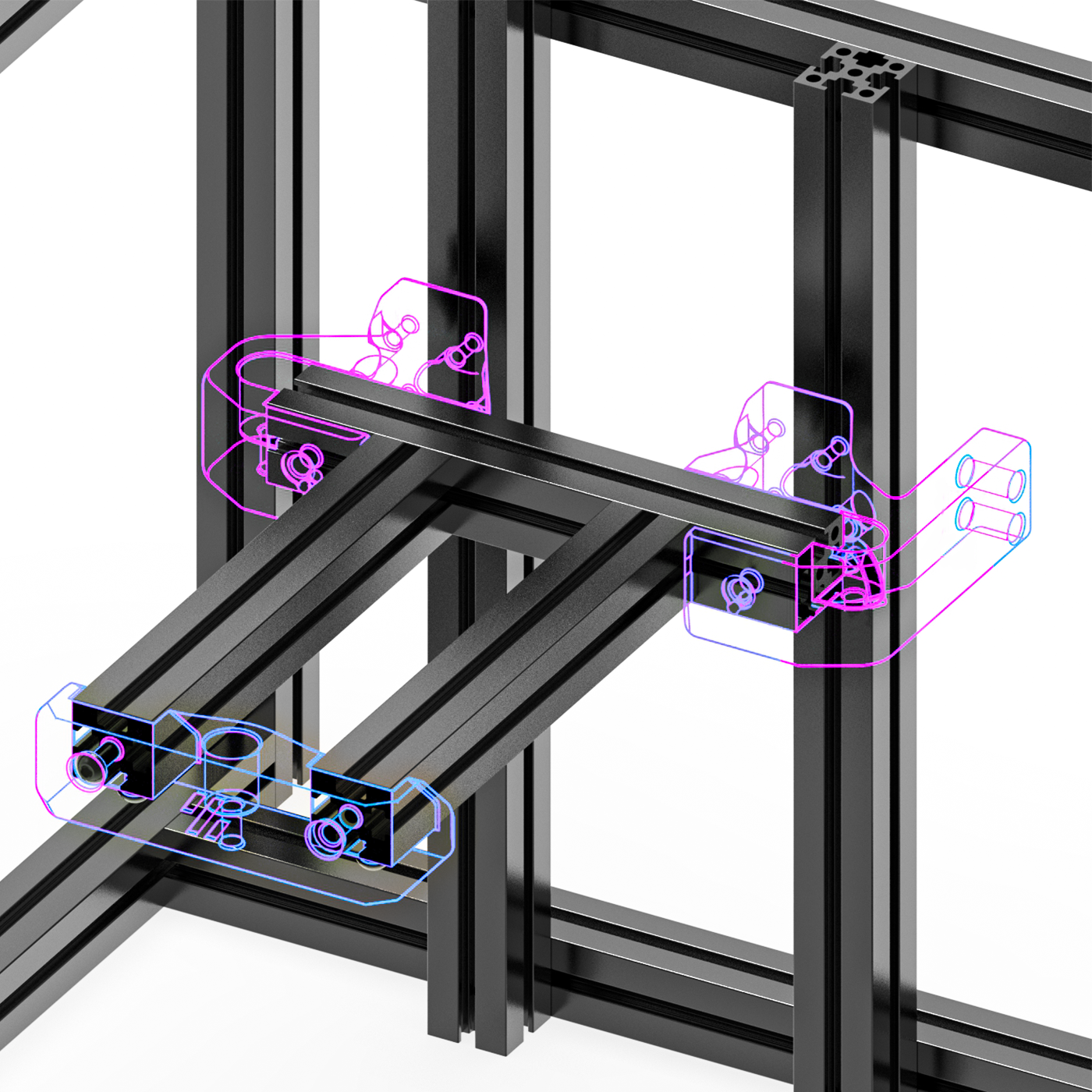 Practical V0.1 V0.2 1515 Alumi - 3D Printer Enclosure Frame 评论和价格