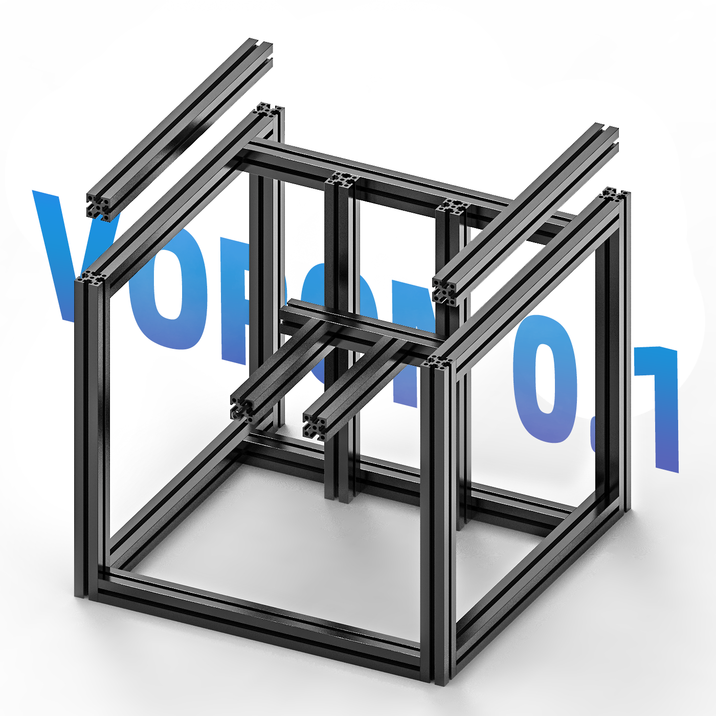 Practical V0.1 V0.2 1515 Alumi - 3D Printer Enclosure Frame 评论和价格