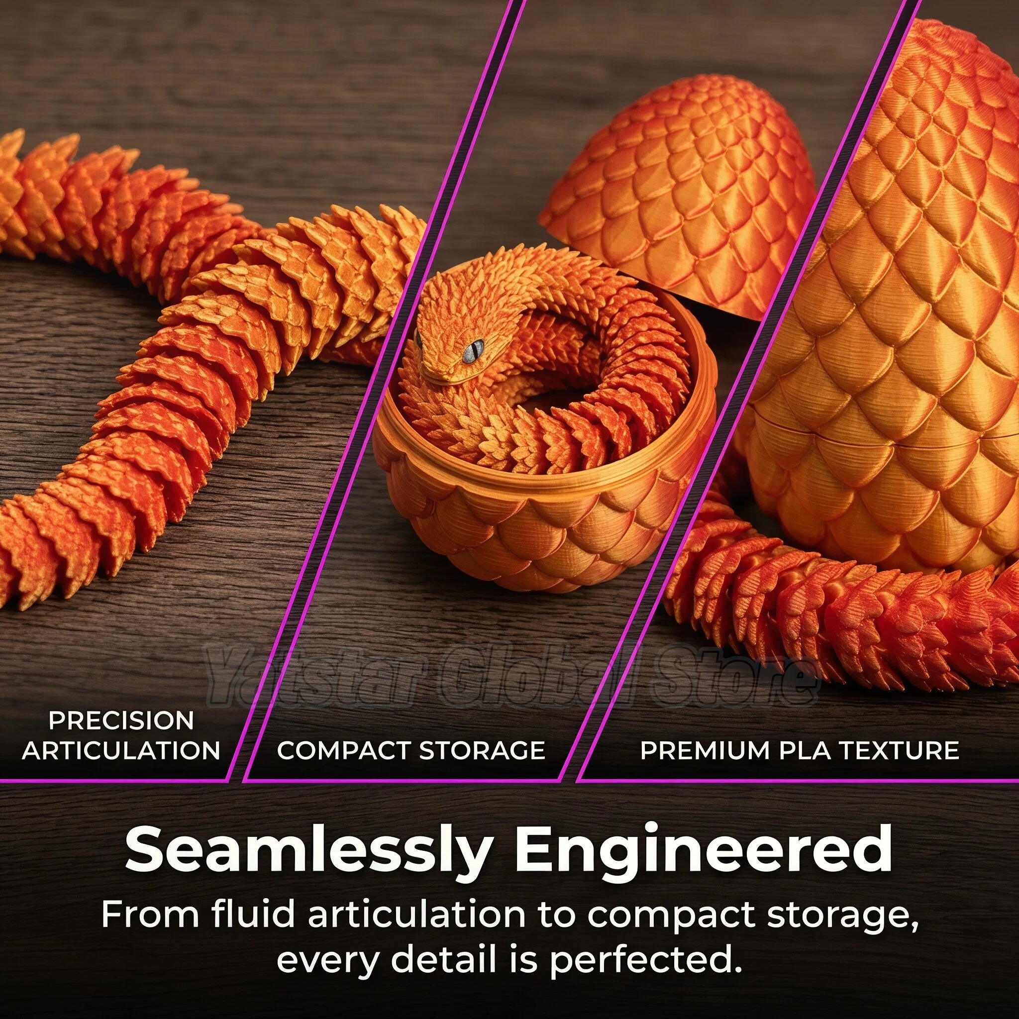 3D Printed Snake Egg Toy Creat - 3D Printing Idea 评论和价格
