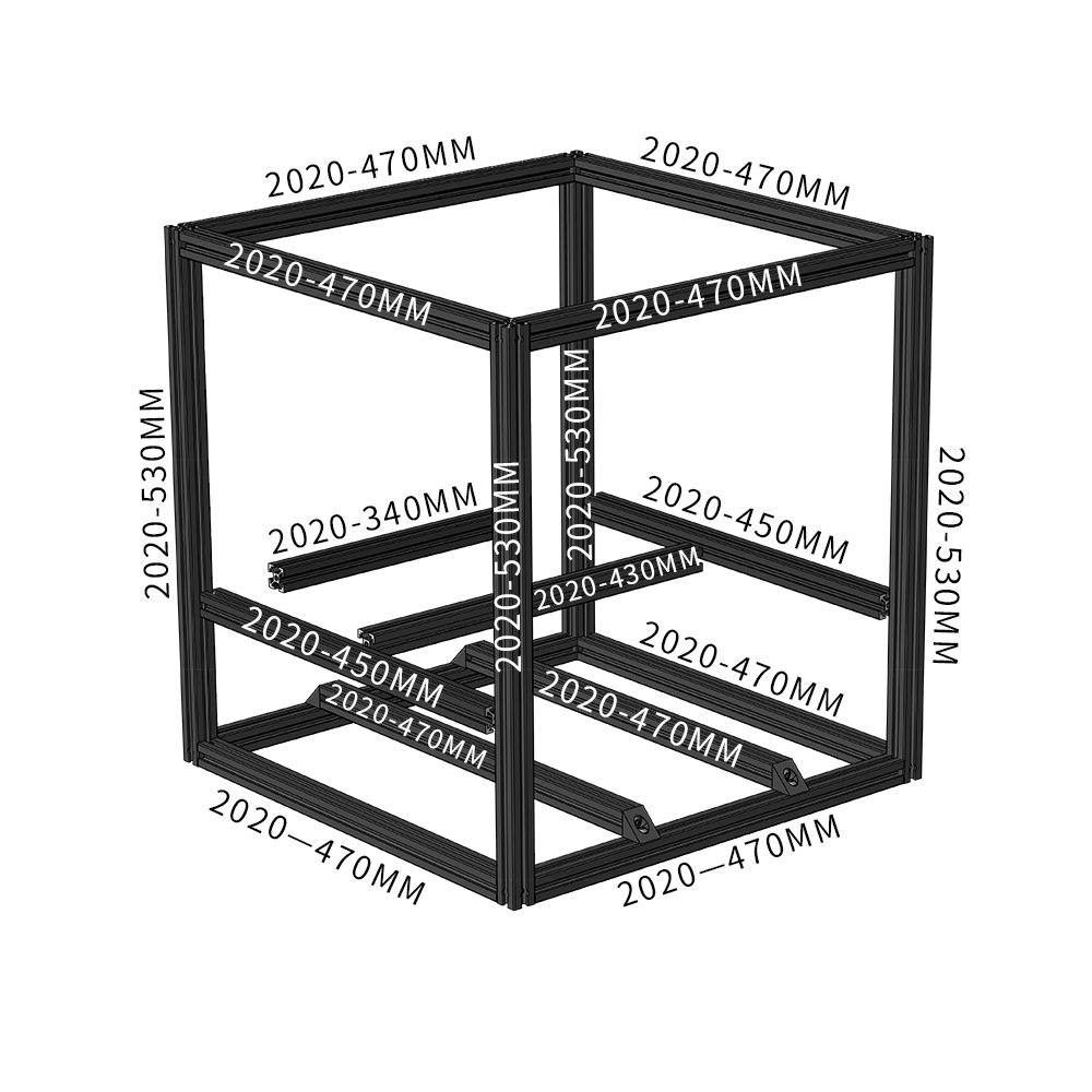 FYSETC Voron 2.2/2.4 3d printe - 3D Printer Enclosure Frame 评论和价格